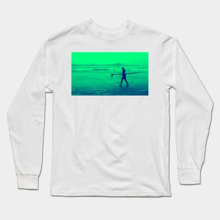 Surf's Up green Long Sleeve T-Shirt